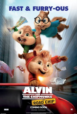 Nuevo Poster Oficial de ALVIN AND THE CHIPMUNKS: THE ROAD CHIP